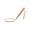 Orange, variant on Pooper Scooper for Dogs, Hands-Free Pet Waste Pickup Tool, Foldable Stainless Steel Rod with 32 Inch Extendable Handle, without Bag