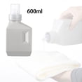 thumbnail image 4 of 2x Botella de Lavandería Recargable, Contenedor de de Plástico Vacío para Suavizante, Agente Blanqueador, Champú, Detergente, Decoración de La Zulema  Botella de detergente, 4 of 8