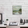thumbnail image 3 of Epic Graffiti 'Sage Lake' by Silvia Vassileva, Canvas Wall Art, 12"x12", 3 of 8