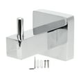 thumbnail image 1 of Clothes Hook, Stainless Steel Rust Proof Simple Elegant Coat Hook With Screw For Office School, 1 of 8