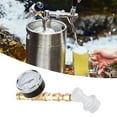 thumbnail image 2 of Falleo Clearance Ball Lock with Gauge Adjustable Relief Valve Assembly 0-15psi (0-1bar) Brewing Equipment, 2 of 5