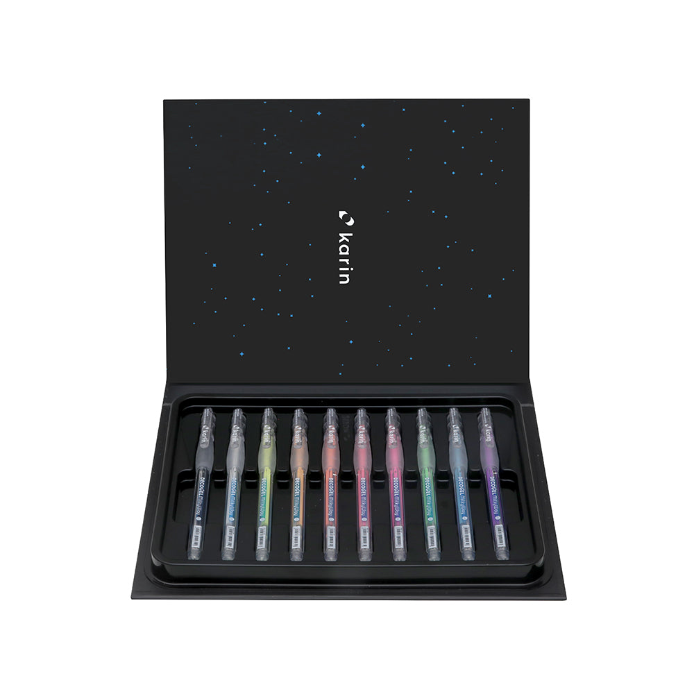 Karin DecoGel MilkyWay Pens - Assorted Colors, Set of 10