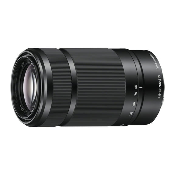 Restored Sony E 55-210mm F4.5-6.3 Lens for Sony E-Mount Cameras (Black) (Refurbished)