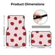 thumbnail image 5 of Fotbe Strawberry Juego de 4 Tapetes para Auto con Estampado – Alfombrillas de Goma Reforzada, Diseño Antideslizante, Protección para Todo el Año – Vehículos, Autos, Camionetas y SUVs, 5 of 7