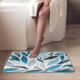 thumbnail image 5 of Bath Mats for Bathroom, Bathroom Mats Rugs No Silp, Comfortable Marble Green Leaves Washable Cover Floor Rug Carpets Floor Mat Bathroom Decorations 16x24 Inches for Kitchen Bedroom Indoor, 5 of 6