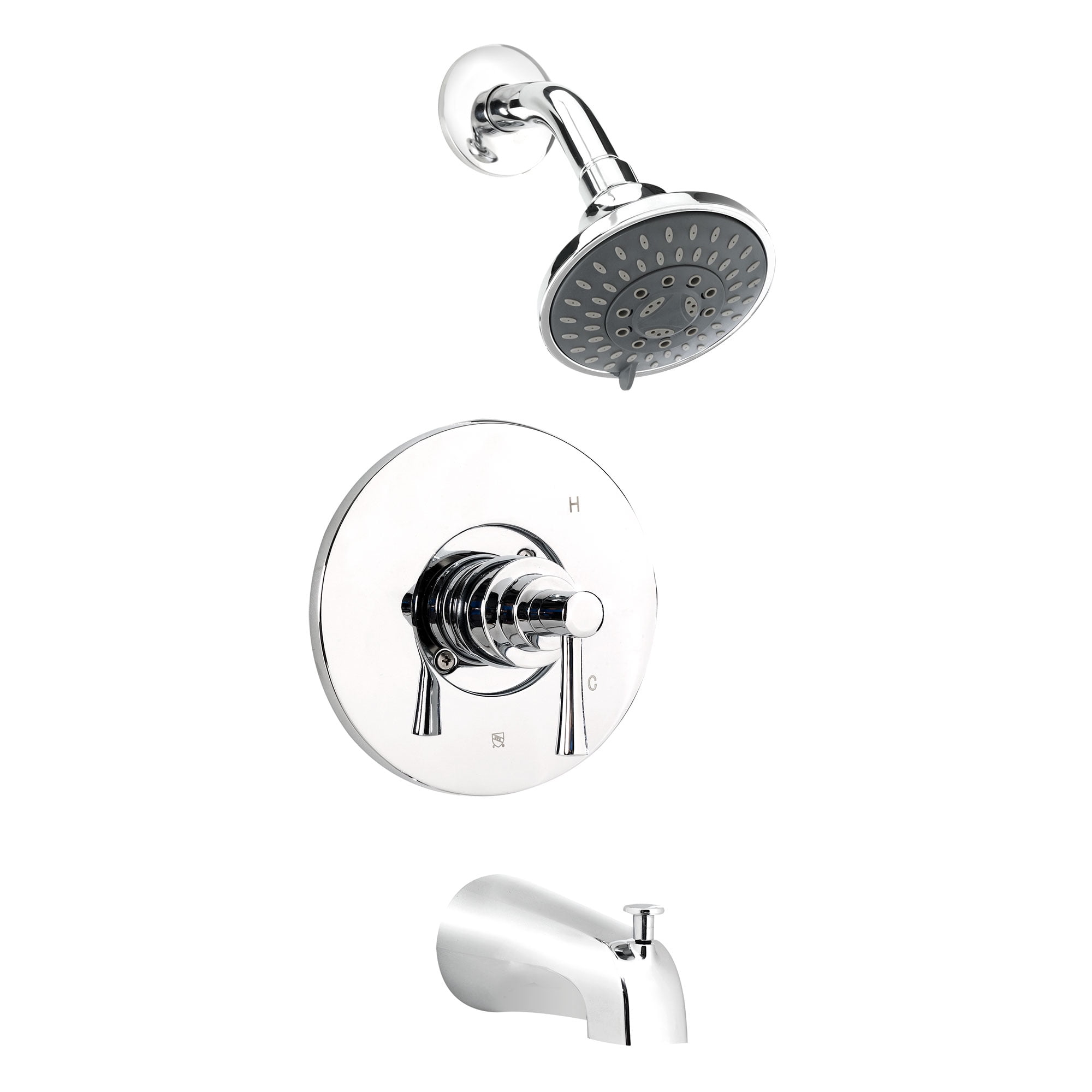 Belanger NEO90CCP Single Handle Shower Head and Bathtub Faucet