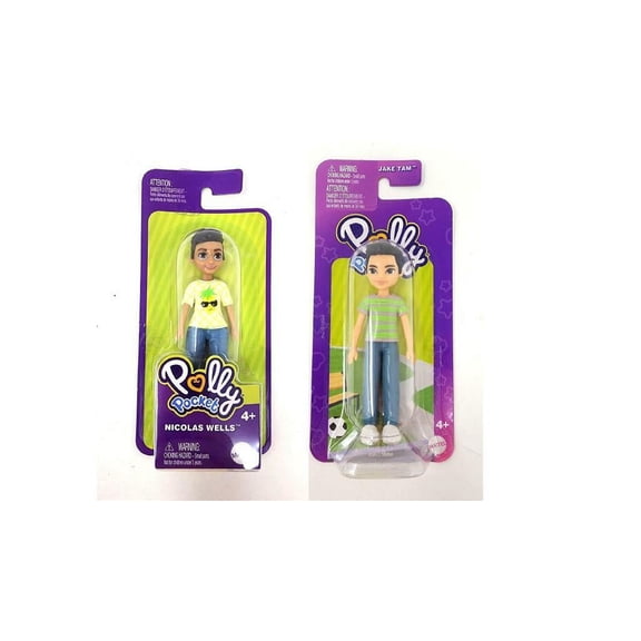 Polly Pocket Impulse Doll Collection, 2 in, 2 packs
