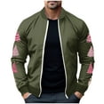 Black and Friday Deals Dihao Christmas Mens Jackets Plus Size Clearance