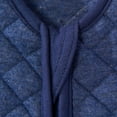 thumbnail image 5 of HALO Easy Transition SleepSack Wearable Blanket, 100% Cotton, Navy Heather, Medium, 5 of 6