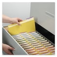 thumbnail image 2 of Smead Expanding Recycled Heavy Pressboard Folders, 1/3-Cut Tabs, 1" Expansion, Legal Size, Bright Red, 25/Box (22538), 2 of 4