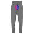 thumbnail image 5 of Zszcpp Men Work Pants Long Loose Fit Athletic Cropped Cartoon Print Streetwear Trousers Casual Trouser, 5 of 5