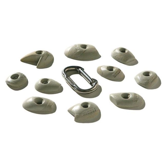 Nicros Micros Diff-Tex Footchips 1 Tick Handholds - Grey