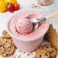 thumbnail image 4 of Cook With Color Ice Cream Scoop, Professional Quality for Hard Frozen Desserts, Dishwasher Safe, Taupe, 4 of 6