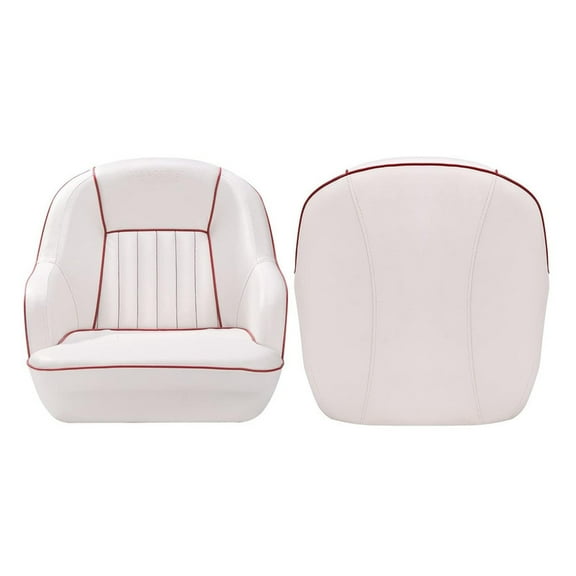 Towallmark Boat Captain Chair, Pontoon Boat Seats, Fishing Boat Seats, Ergonomic Design with Easy Installation and Reliable Support for Marine Use