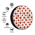 thumbnail image 4 of Gukieu Hand Drawn Tomatoes Print Car Tire Cover, Adjustable Waterproof and Dustproof Tire Protection Cover, Suitable for SUV, Truck, Van-16 inch, 4 of 6