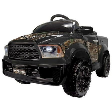 Best Ride On Cars Realtree Truck 12V- Black - N/A (Best Riding Pickup Truck)