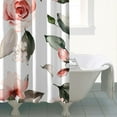 thumbnail image 5 of Waterproof Pioneer Shower Curtain 72x84 Inch Polyester Unique Cute Floral Shower Curtain for Bathroom Hotel Home Decor with 12 Plastic Hooks, 5 of 5