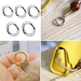 thumbnail image 5 of Osdhezcn 10 PCS Metal O Ring Spring Clasps Alloy Open Rings Chain Buckles Connector, 5 of 15