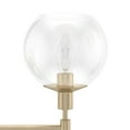 thumbnail image 4 of Hunter - Xidane 4-light Alturas Gold, Medium Size Vanity Light, Dimmable, Mid Century Modern Style, for Bedrooms, Kitchens, Dining, Living Rooms - 19765, 4 of 7