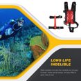 thumbnail image 2 of Hebilla de acero inoxidable ajustable Aluminio Salto de buceo profundo Set de placa de fondo de neopreno conjuntos de espinilla conjuntos de backplane de snorkels Gadgets Red Eigraketly OD002497-05B, 2 of 5