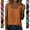 #02 Saffron, variant on Everyday Square Neck Sleeveless Tees Pleated Soft Tunics Loose Comfort Casual Fashion Blouses Leisure Wear Tops, #02 Brown M