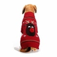 thumbnail image 1 of Suéter para perro, suéter de invierno para perro, suéter navideño para perro, chaqueta de punto de invierno, ropa para mascotas, regalo de suéter de moda para perro, rojo XS, 1 of 5