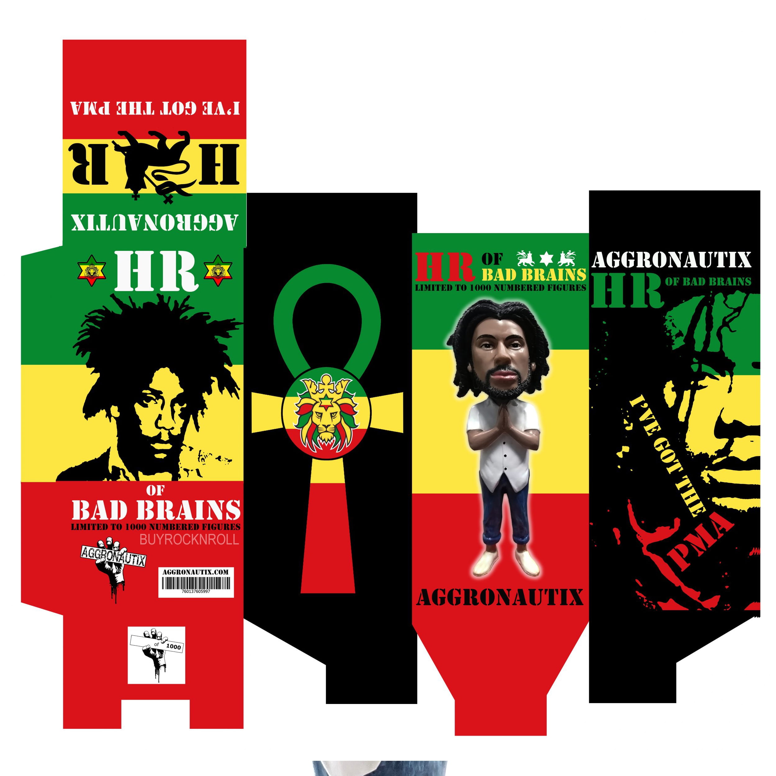 Bad Brains Collectible 2021 Aggronautix HR Throbblehead