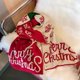 thumbnail image 1 of Bufanda grande de alce navideño para mujer, bufanda de lana tejida larga, versátil, linda y con forma de corazón para niña, para otoño e invierno, 1 of 6