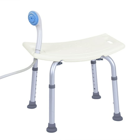 Zimtown Adjustable Height Medical Elderly Bath Tub Shower Chair Bench Stool Seat