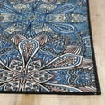 thumbnail image 4 of Superior Boho Floral Indoor Outdoor Area Rug, 2' x 3', Blue, 4 of 7