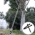 thumbnail image 2 of Plastic Garden Staples Ground Staking Accessory 20Pcs 9.6X0.8In Black, 2 of 7