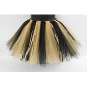 Black and Gold 90 Panel Tutu (Each)