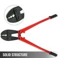 thumbnail image 3 of VEVOR Hand Swager Crimper 30 inch,Swaging Tool for 5/32" 1/4" 5/16" Wire Rope,Hand Cimping Tool for Copper Aluminum Oval Sleeves and Stop Sleeves,Wire Rope Crimping Tool Swage Tool Long Handle Lab, 3 of 9