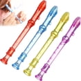 thumbnail image 2 of MasteelfCA 12 Pcs Soprano Recorder Instruments Transparent Flutes Musical Instruments Early Education Develop Recorders Musical Educational Toys for Kids, 2 of 8