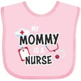 thumbnail image 3 of Inktastic My Mommy is a Nurse Boys or Girls Baby Bib, 3 of 4