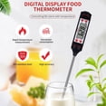 thumbnail image 3 of Termómetro digital para hornear alimentos y cocina, tipo sonda electrónica, pantalla digital, termómetro para parrilla líquida, 3 of 5