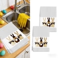 thumbnail image 4 of Txlpkdyx Easter Kitchen Towels,66x45cm 2Pcs Easter Eggs Themed Hand Towels Dish Towels,for Spring Home Cooking and Baking, 4 of 5