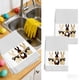 thumbnail image 4 of Decoraciones de Pascua, juego de 2 paños de cocina/toallas de mano con temática de Pascua, paños de cocina absorbentes de 25,9 x 17,7 pulgadas/paños de cocina adecuados para cocinar y hornear, toallas, 4 of 6