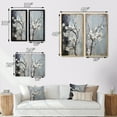 thumbnail image 4 of Designart "Apple Blossom euphony XII" Apple Blossom Framed Wall Art Set Of 2 - White Floral Framed Wall Art Set Of 2, 4 of 7