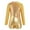 Gold, variant on YONGHS Kids Girls Sequins Long Sleeves Ballet Dance Gymnastics Leotard Athletic Bodysuit Unitard Silver 10
