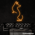 thumbnail image 2 of Craftnamesign Dog Line Art Neon Sign for Dog Memorial Bedroom Wall Decor, 2 of 5