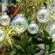 thumbnail image 4 of 30 piezas de adornos navideños iridiscentes, bolas navideñas transparentes de plástico para colgar en el árbol de Navidad, bolas de burbujas para decoración del hogar y fiestas, 4 of 5
