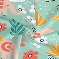 thumbnail image 6 of Kll Elephant And Flowers Print Women'S Sarong Coverups Short Bathing Suit Wrap Skirt Beach Wrap Swimsuit Cover Ups, 6 of 7