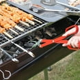 thumbnail image 2 of 2X Barbacoa de Carbón Barbacoa de Carbón Tong Abrazadera de Aluminio Alicates Comida Una la Parrilla Clip Portátil Pinzas de Barbacoa Accesorios para Herramientas 50.8cm, 2 of 9