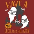 thumbnail image 2 of Women's Star Wars Ghoulactic Halloween Stormtrooper  Graphic Tee Red Small, 2 of 4