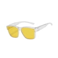 thumbnail image 1 of Gafas de sol rectangulares para mujer Sunnimix Amarillo Claro UV400, 1 of 8