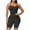 Black, variant on Patlollav Womens Plus Size Ladies Seamless One-Piece Body Shaper Abdominal Lifter Hip Shaper Underwear Stretch Slimming Body Corset