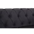 thumbnail image 6 of Kingway Furniture Jazz Living Microfiber Living Room Chair In Dark Gray, 6 of 8