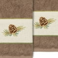 thumbnail image 3 of Linum Home Textiles 2-Pieces Nature Turkish Cotton Hand Towel Set, 16" x 30", Brown, 3 of 3