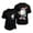 00-Black#456, variant on Kiijoy Little Boys Baseball Shirts Casual Active Short Sleeve Graphic Tee, Beige, Size 6-7